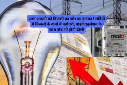 Electricity Bill Hike: आम आदमी को बिजली का जोर का झटका ! सर्दियों में बिजली के दामों में बढ़ोतरी, प्राइवेटाइजेशन के साथ जेब भी होगी ढीली