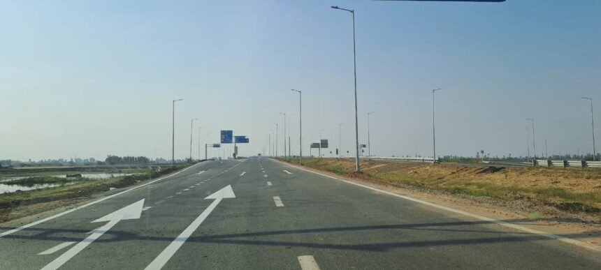 Jind-Sonipat Highway, vehicles will ply on Jind-Sonipat Greenfield in the new year, work will be completed in 2 months, vehicles will reach Sonipat from Jind in an hour