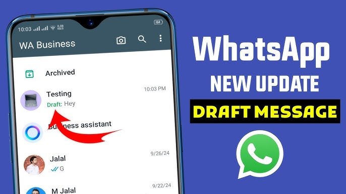 WhatsApp ने लॉन्च किया नया Message Drafts फीचर, बिना भेजे मैसेज होंगे चेक