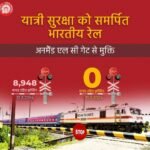 Indian Railways ने मानवरहित क्रॉसिंग्स को पूरी तरह समाप्त किया, यात्री सुरक्षा में नया अध्याय