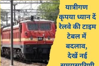 Railway new timetable: Train timetable changed from January 1, see new timetable of trains of Delhi, Bathinda, Kurukshetra