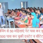 Narwana news: Poverty alleviation: 14 teachers formed Manav Mitra Mandal 14 years ago, 50 women got NET through free coaching, and 500 passed HTET and CTET.