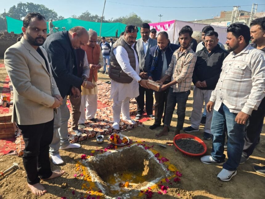 DETC office: Construction work of new excise office started in Jind, the building will be 5 storeyed, Rs 7 crore will be spent, Deputy Speaker inaugurated it