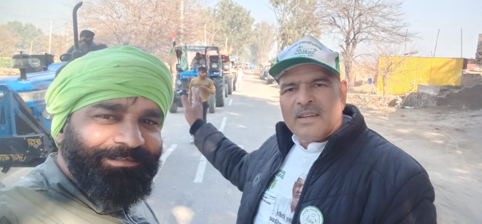 Jind farmer tractor march: Bhakiyu took out a tractor rally on 26 January in Jind, hoisted the tricolor at the martyr's memorial