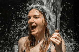 What happens if you bathe with cold water in winter?