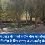 Tender of Rs 3.25 crore for renovation of parks and green belt of Urban Estate in Jind, construction of streets