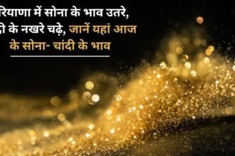 Gold prices fell in Haryana, silver prices rose, know today's gold and silver rates here