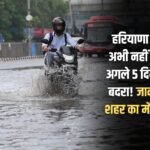 Monsoon is not going to stop in Haryana yet, it will rain for the next 5 days! Know the weather condition of your city here