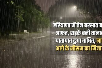 Heavy rains cause havoc in Haryana, roads turn into ponds, traffic disrupted, know the weather forecast for the future