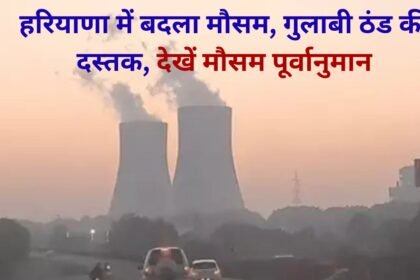 Haryana Weather Change Pink Cold Entry View Forecast