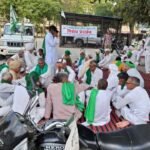 Haryana Jind news BKU farmer protest msp gehu khareed