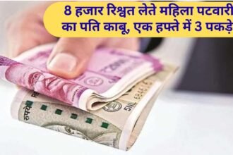 ACB Raid in Uchana Jind Female Patwari arrested for bribery