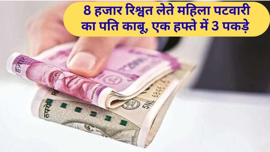 ACB Raid in Uchana Jind Female Patwari arrested for bribery