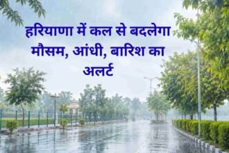 Mansoon Update Haryana weather rain alert