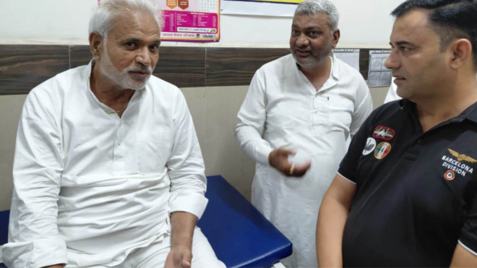 News of Haryana Jind MP JP accident, bull picks up and throws former councilor