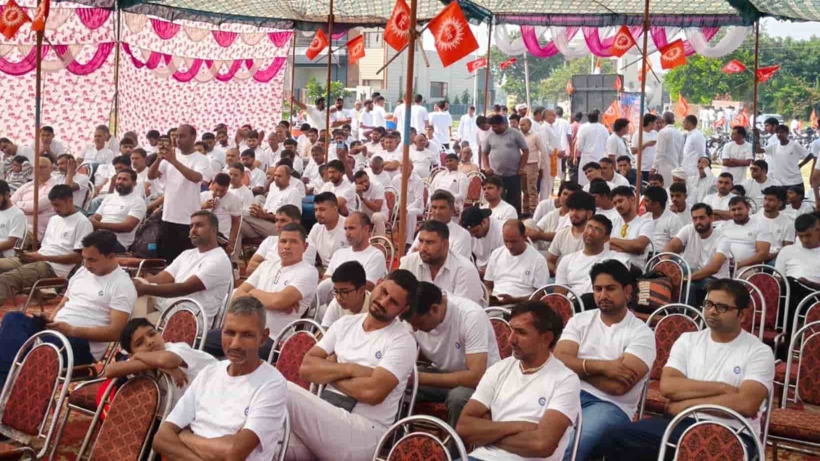 Jind News: Rashtriya Arya Kshatriya Sabha Bike Rally